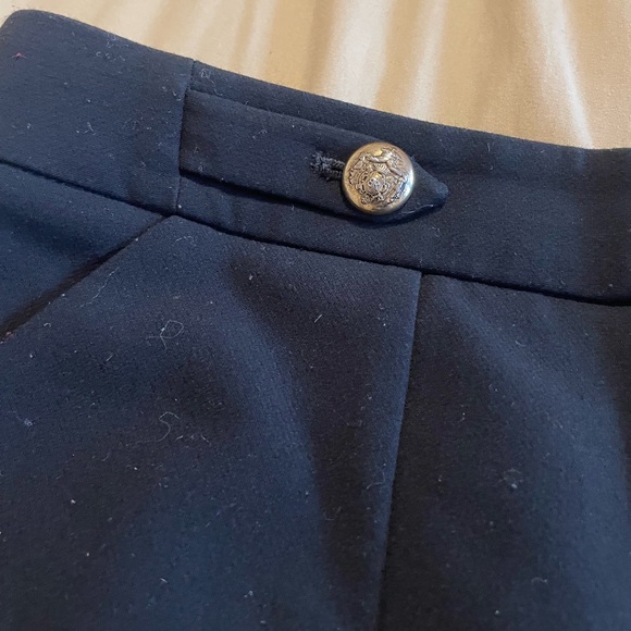 Banana Republic military-inspired pleated skirt workwear - Picture 2 of 5